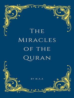 cover image of The Miracles of the Quran